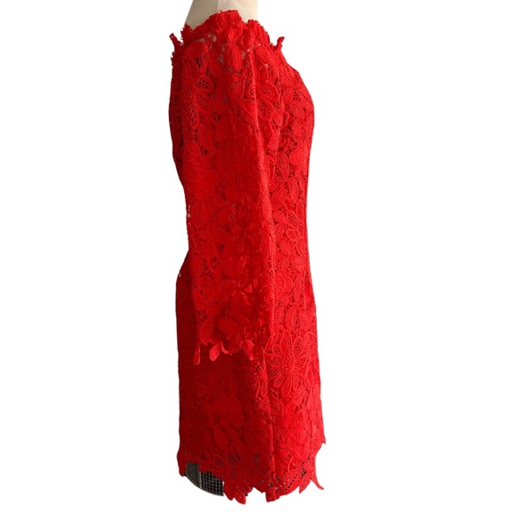 Free People Dusk Lace Party Dress - Off The Shoulder Dress - 6 - Picture 11 of 12